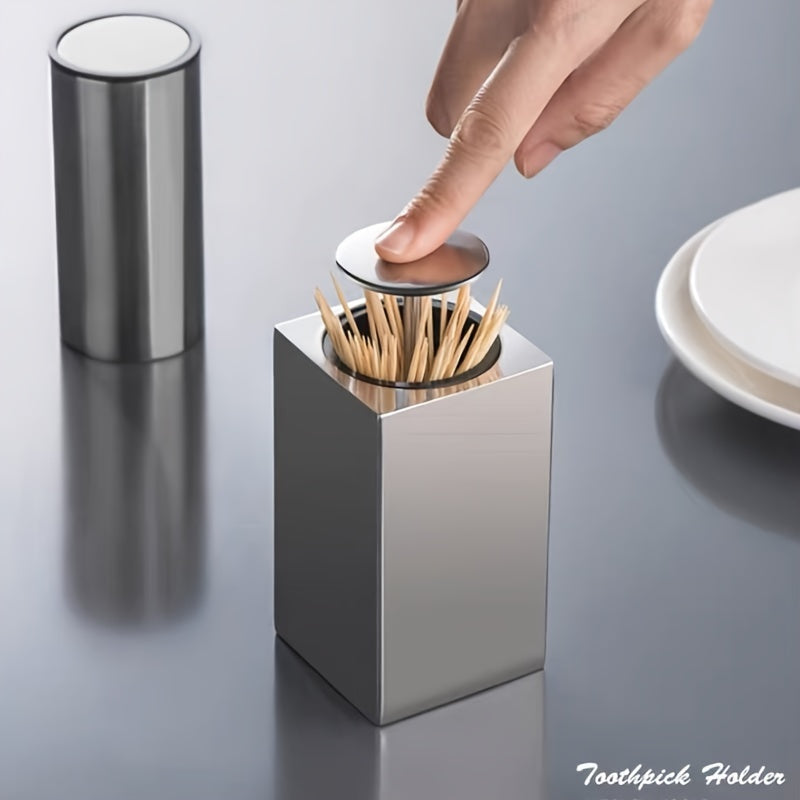 AutoPop Toothpick Dispenser – Practical and Modern