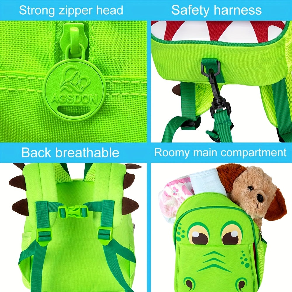 Dino Safety Harness Backpack – Lightweight, Durable & Adjustable