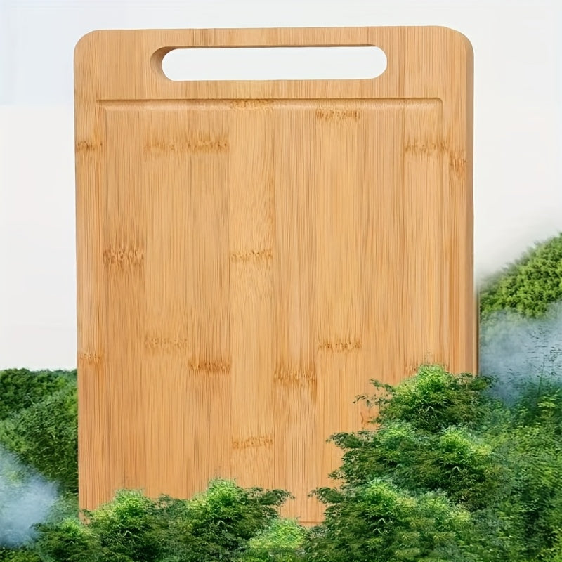 Bamboo Chopping Board with Juice Groove – Sturdy, Natural and Ideal for Daily Use