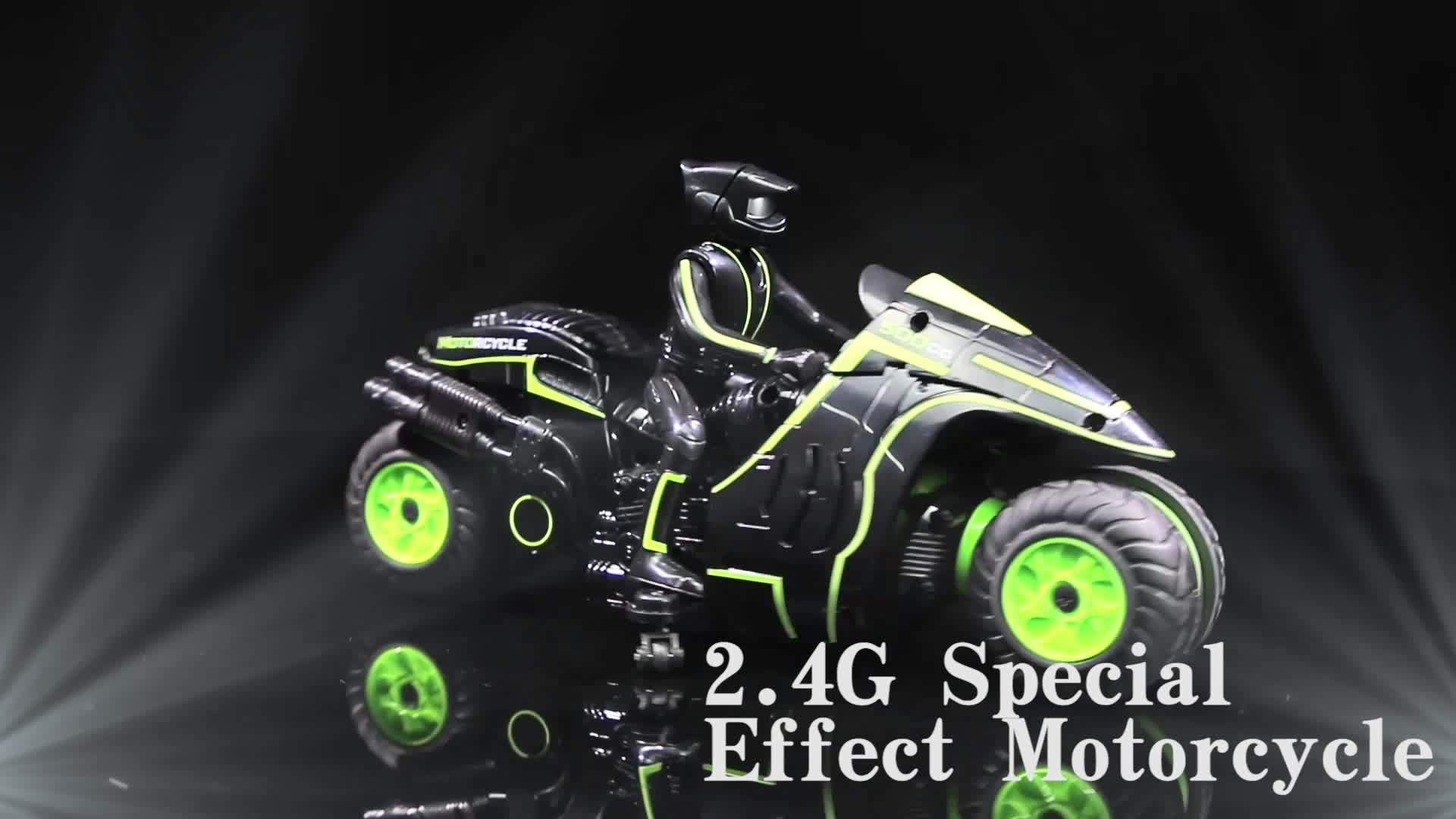 Remote-Controlled Stunt Motorcycle – 360° Spinning Wheels and High Speed for Children