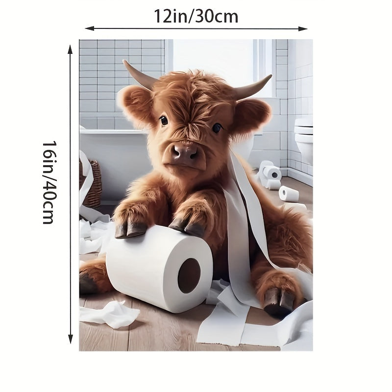 Playful calf decoration – For a smile at home