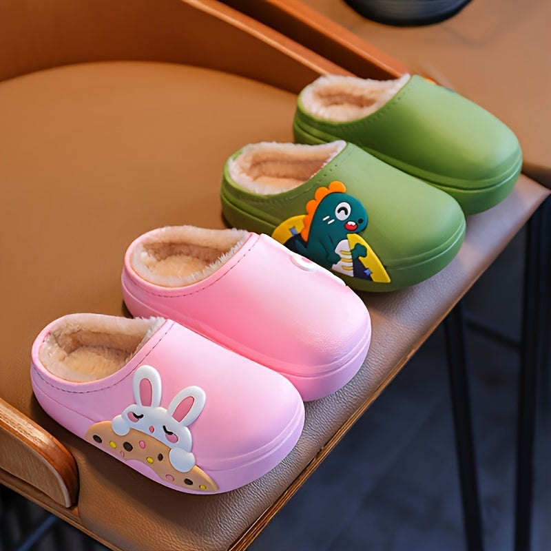 Cute Dino Slippers for Babies - Warm and Comfortable