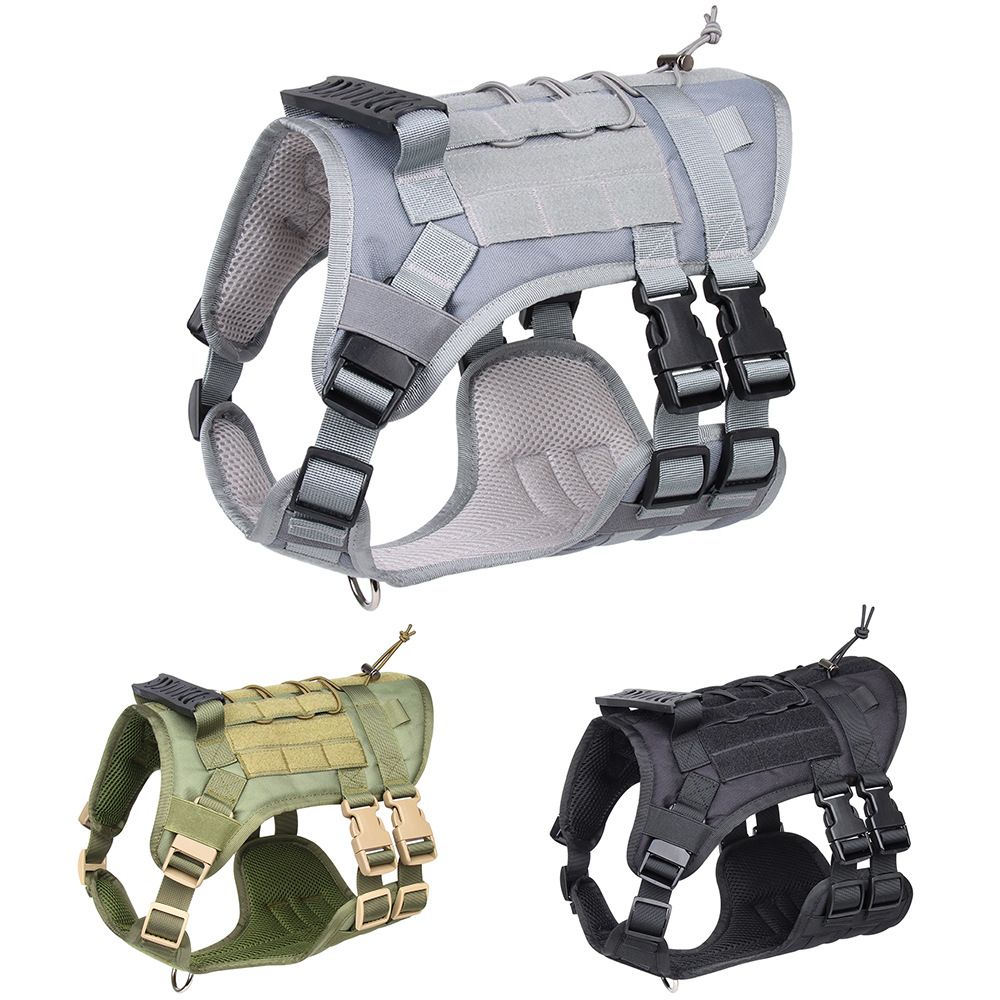 Tactical Dog Harness – Sturdy and Adjustable for Large Dogs