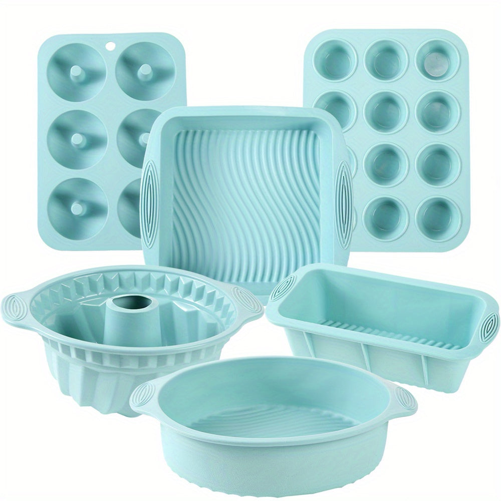 Complete Silicone Baking Mould Set – Flexible, Durable and Easy to Use