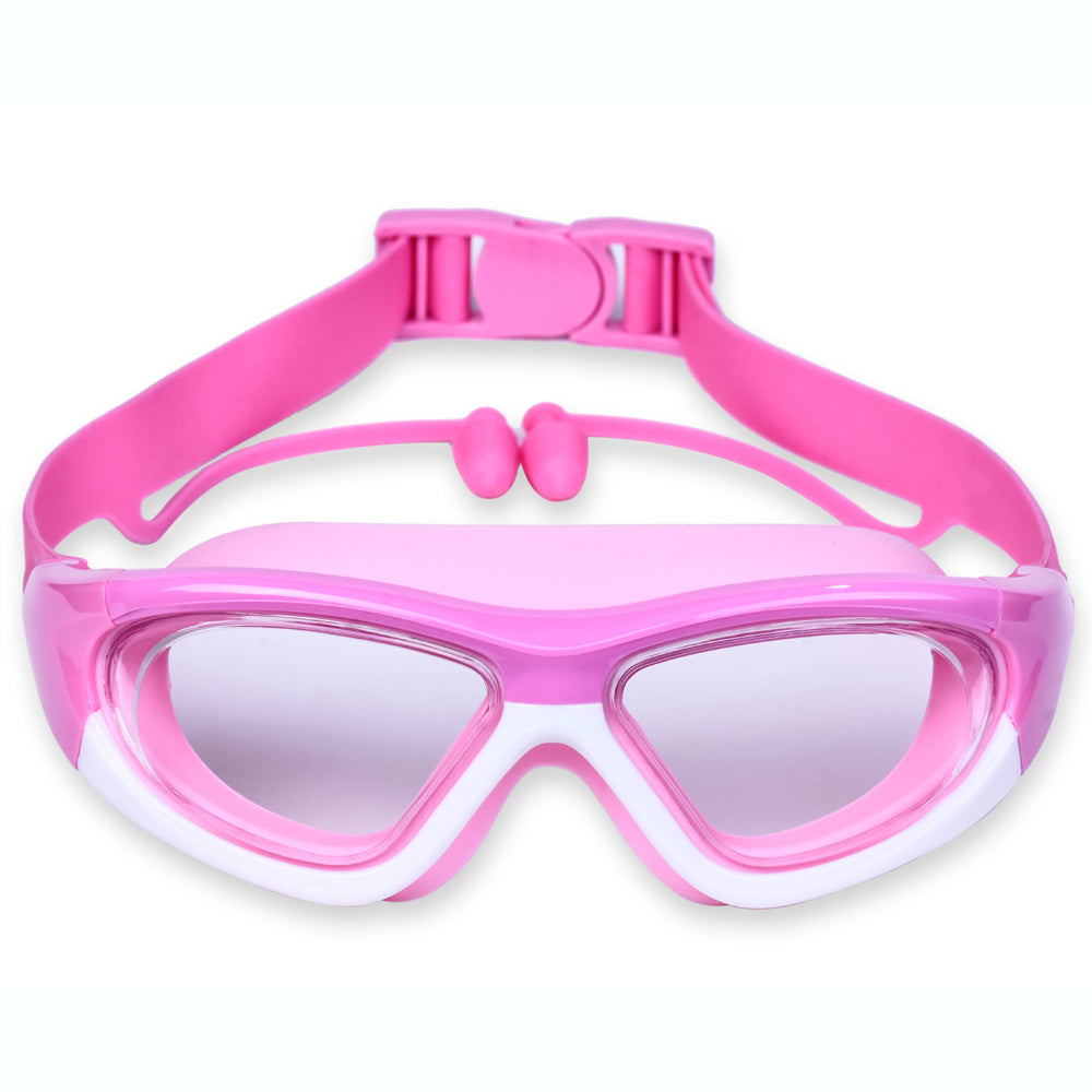 Kids' Swimming Goggles with Large Frame – Comfortable & Anti-Fog for Swimming Fun