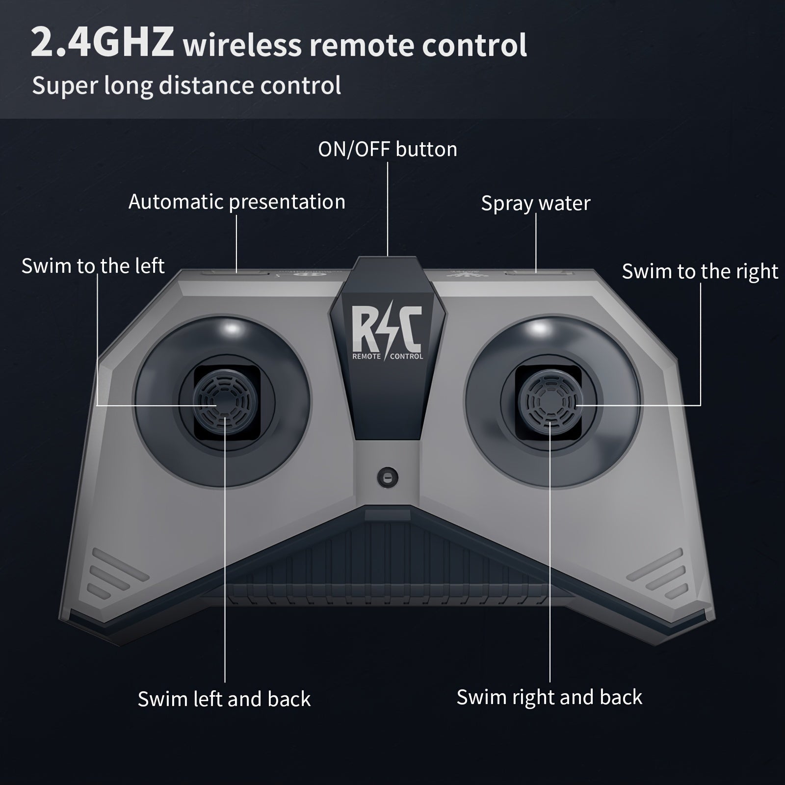 Sharko SwimMaster - Adventure in the Water with Lights and Splashes