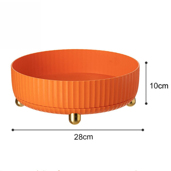 RotateOrganizer - 360° Rotating Space-Saving Storage Rack