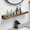 Massive Wooden Bathroom Shelf – WoodaFix