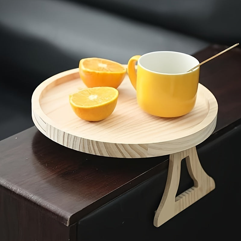 Practical Bamboo Tray – Compact and Handy for Sofa and Bed