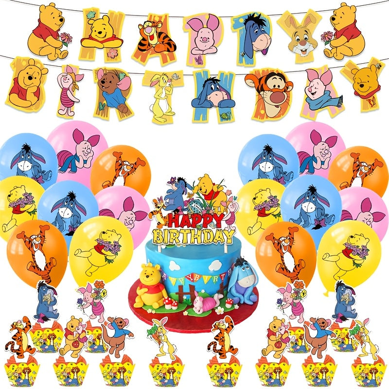 Disney Winnie the Pooh Party Set – Complete with Decorations for a Magical Celebration