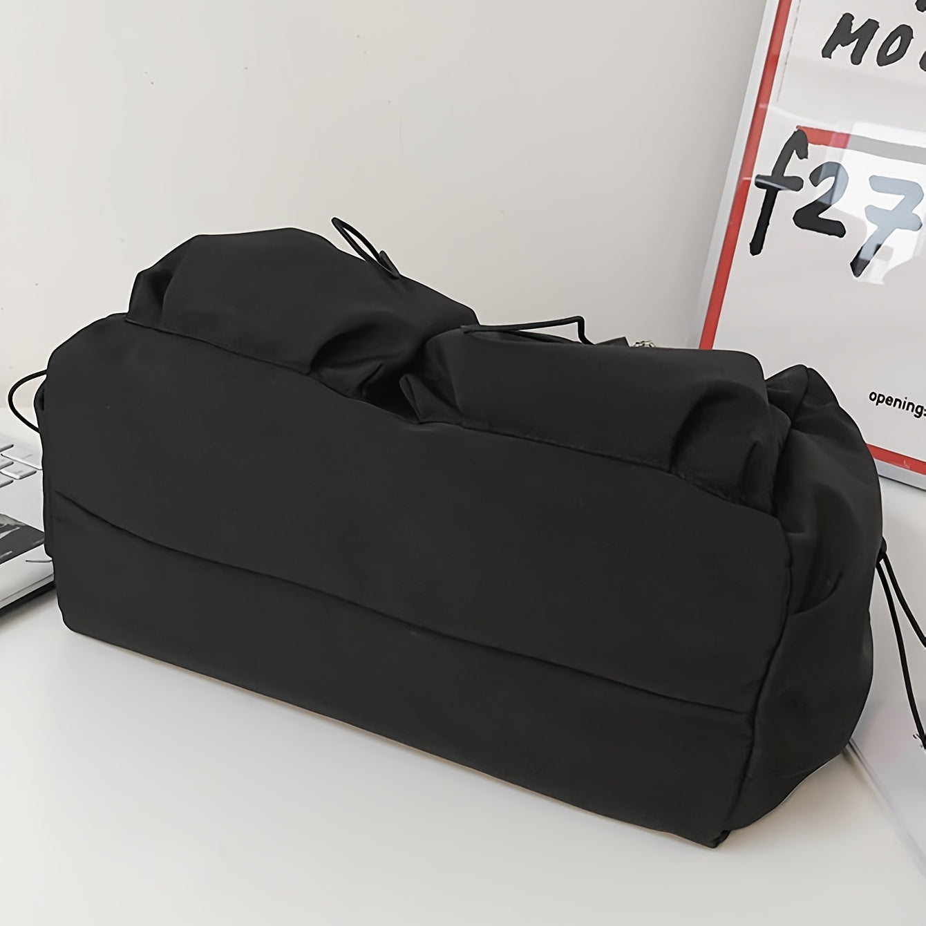 UrbanEase Crossbody Bag – Drawstring Shoulder Bag with Large Capacity