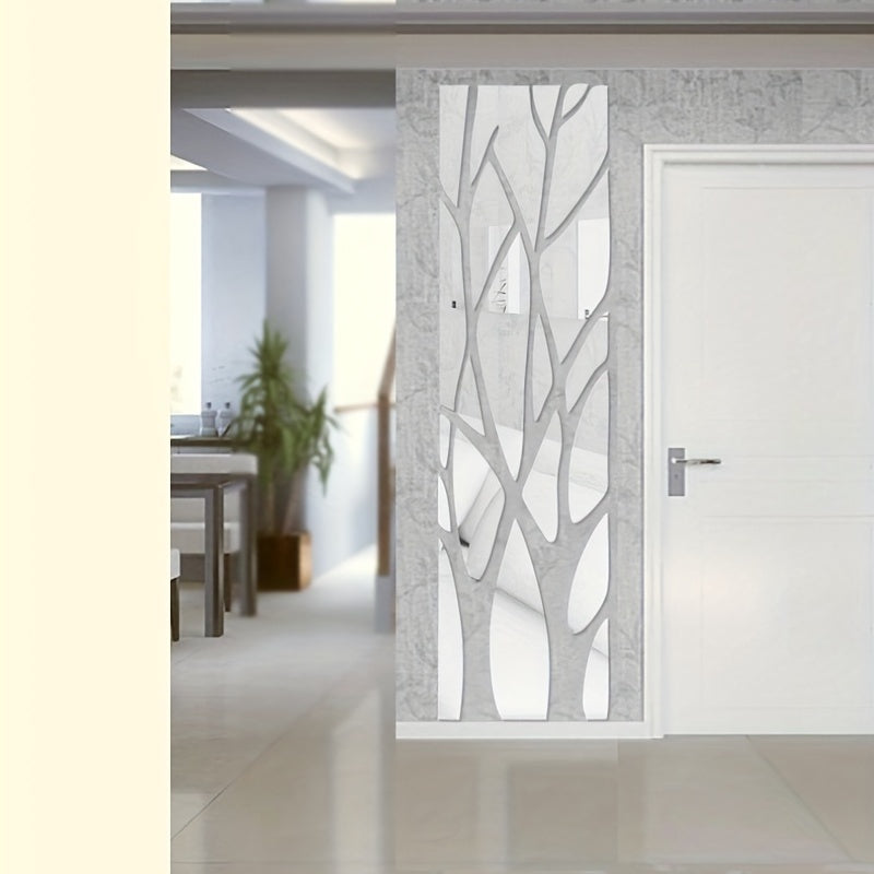 NatureLine 3D Acrylic Wall Decoration – Unique Branch Design for Living Room and Hallway