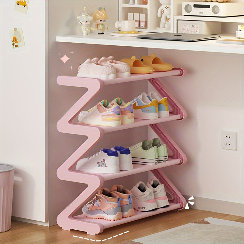ZigZag ShoeRack - Stylish and Space-Saving Shoe Storage