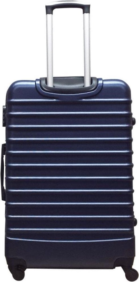 2-Piece Dark Blue Hard Shell Luggage Set – Monaco