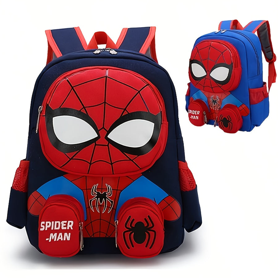 Spider-Man Backpack with Large Capacity – Great Gift for Children, Perfect for School and Adventures