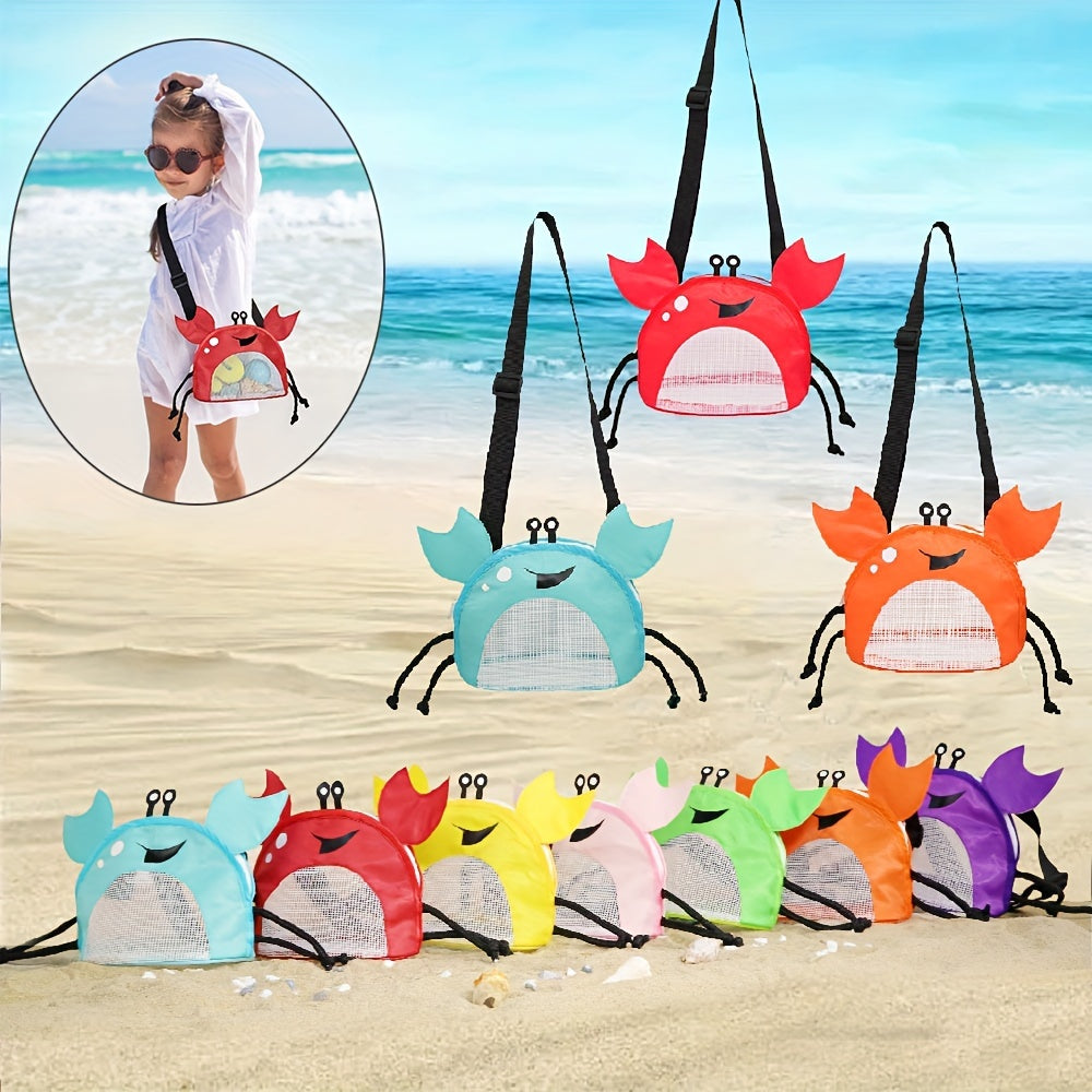 Dear Crab Shoulder Bag – Playful, Lightweight Beach Bag for Children with Adjustable Shoulder Strap