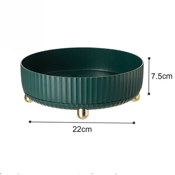 RotateOrganizer - 360° Rotating Space-Saving Storage Rack