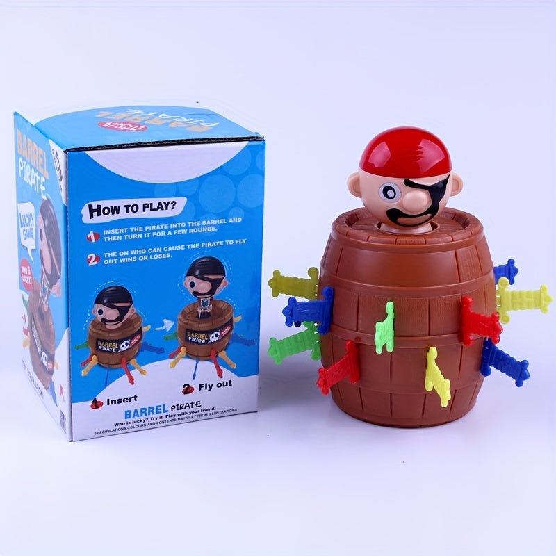 Pirate Barrel Lucky Game - Exciting, Fun, and Suitable for the Whole Family