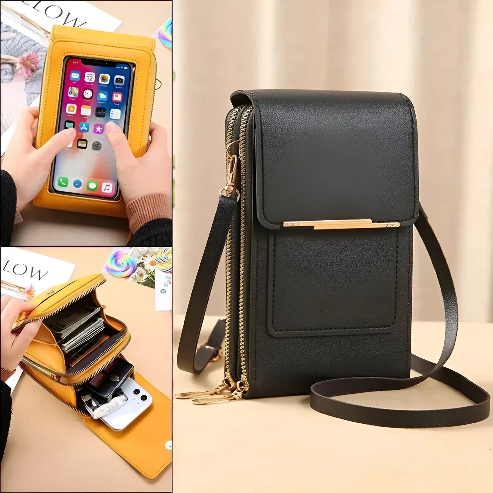 Trendy Leather Anti-Theft Women's Shoulder Bag – SecureStyle