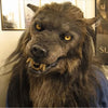 WolfLux LED Werewolf Mask | Glowing Eyes & Movable Ears for Perfect Cosplay & Halloween Costume