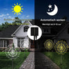 Waterproof Solar Garden Lamp with Firework Effect – SparkGlow