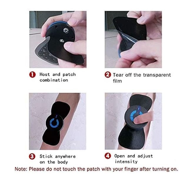 Neck and Leg Massager | Stimulates Muscles and Reduces Pain | Improved Blood Circulation | Multiple Modes and Intensity Levels | Portable and Lightweight | Safe for Skin | Perfect for Active Individuals