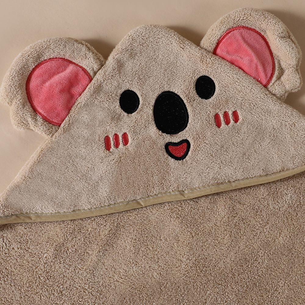 Cuddly Soft Hooded Bath Towel – Dries Quickly & Keeps Warm