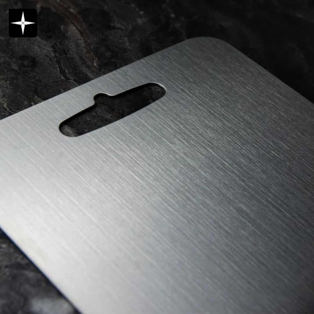 KnifeCrest Pro Cutting Board | Antibacterial titanium cutting board for hygienic and efficient meal prep