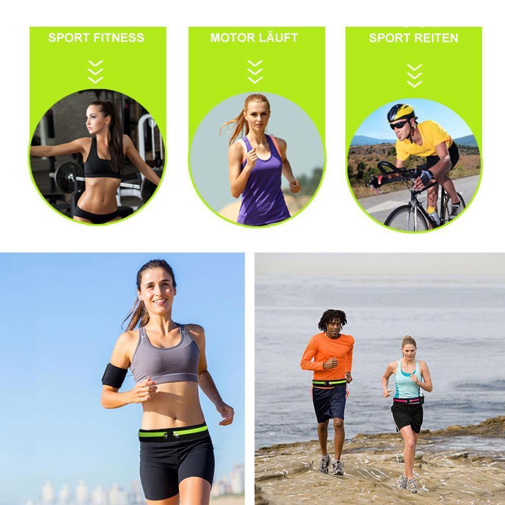 TWO POCKET RUNNING BELT