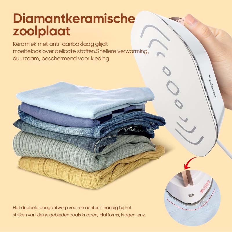 TravelPress - Travel Iron with Dual Voltage