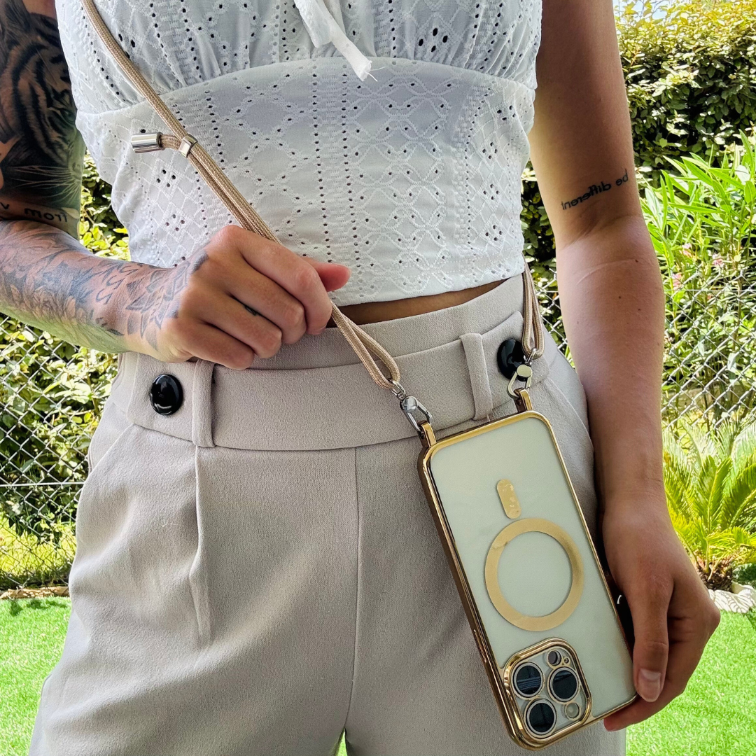 iPhone Best MagSafe Crossbody Case - "Saint"