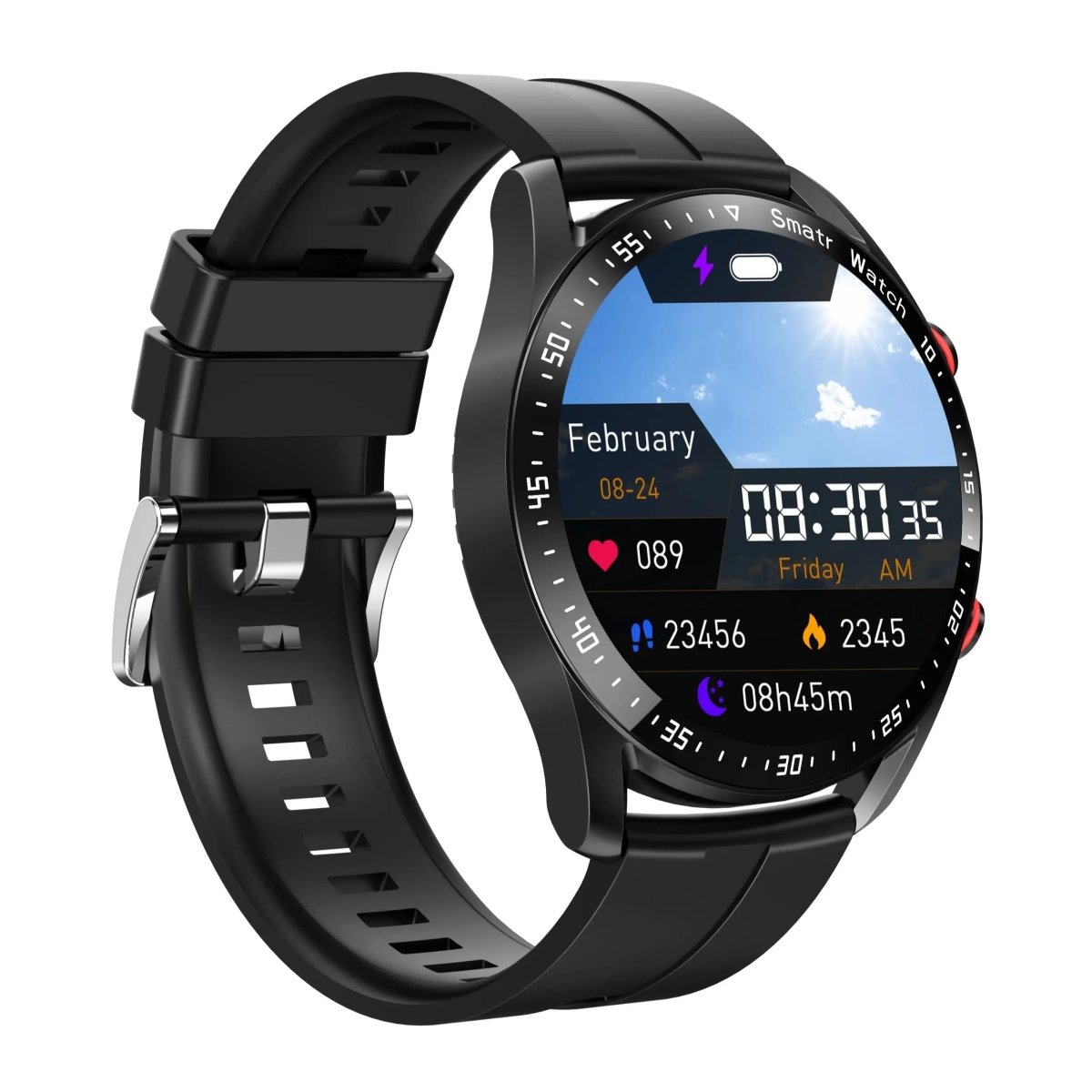 Glucose Meter and Health Monitor in a Smartwatch - GlucoseGuard
