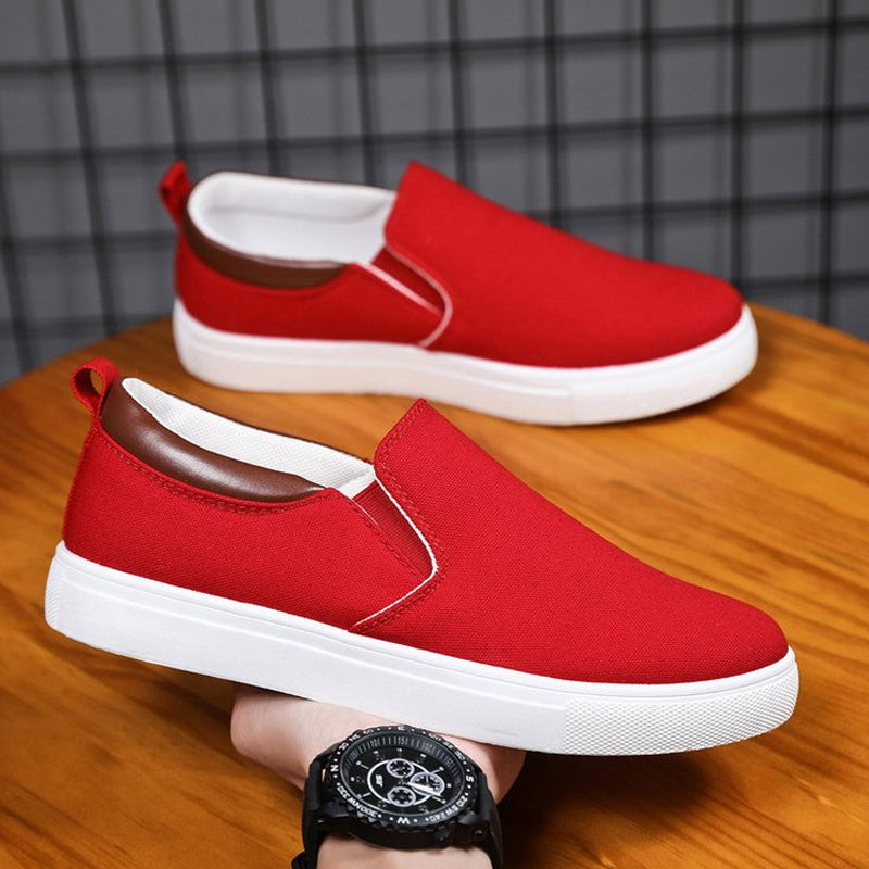 Men's Canvas Slip-On Shoes