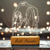 LuxeGlow Personalized LED Lamp | Romantic custom light for couples and special occasions