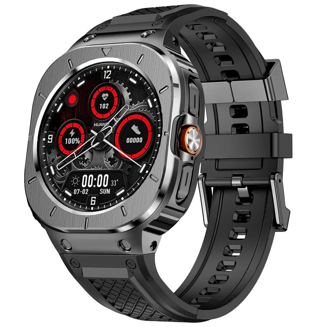 Rugged Stainless Steel Housing Set for Samsung Galaxy Watch Ultra
