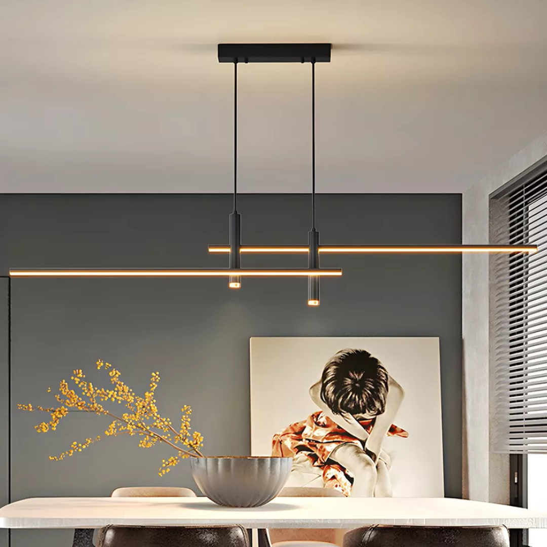 Juvo | Stylish Design Lamp | Minimalist Design | Dimmable LED Lighting | Adjustable Height | Suitable for Dining Room | Ideal for Atmospheric Tables | Fits Perfectly in Any Interior