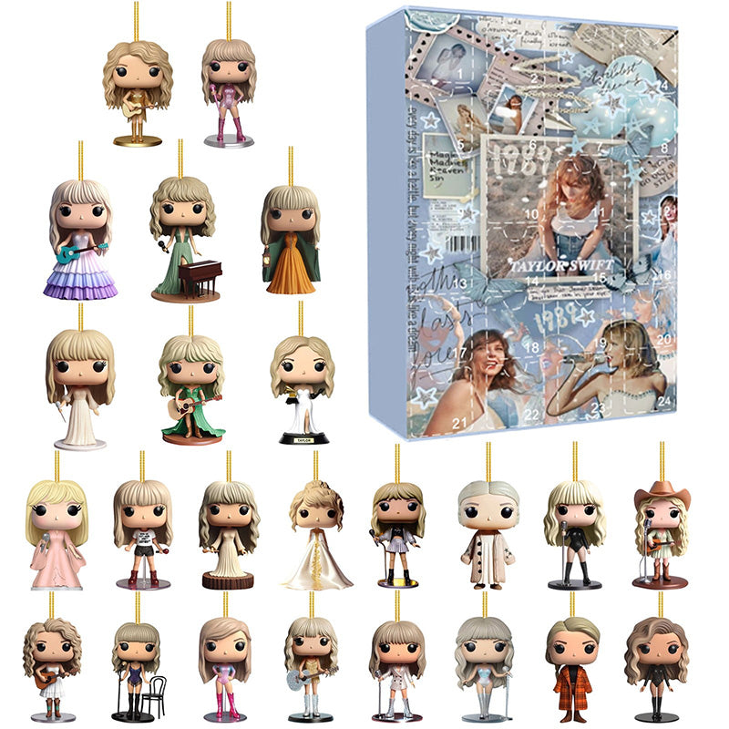 IconCharm Taylor Swift Advent Calendar | Festive 24-Day Countdown with Unique Collectibles