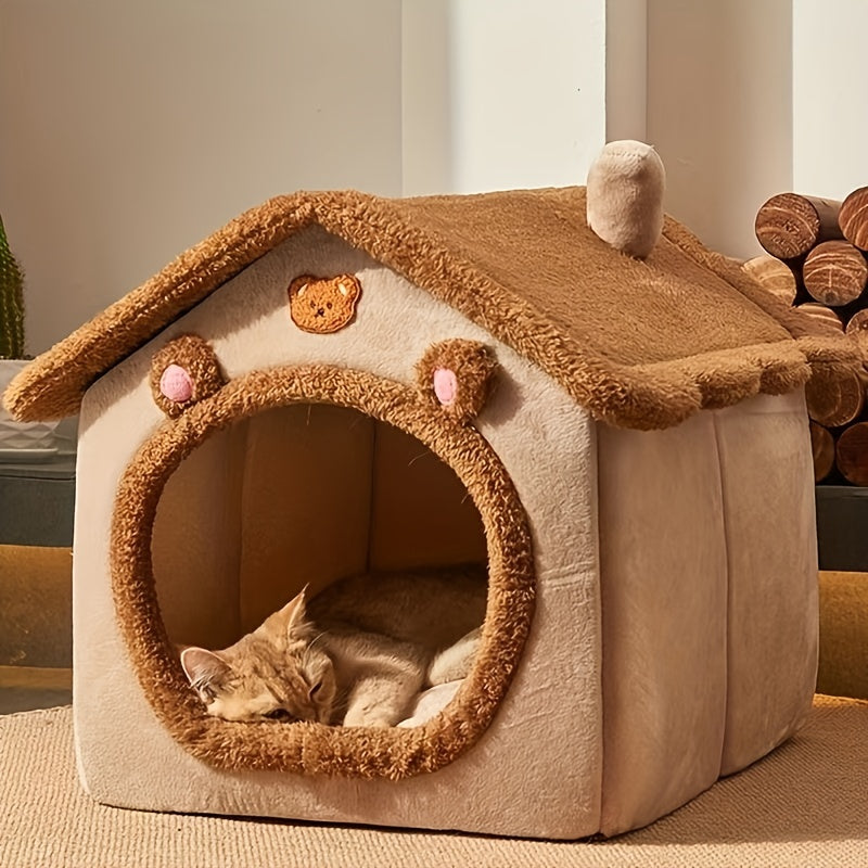 Dreamcatcher Cat Bed - A Warm Spot for Your Furry Friend