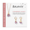 Crystal Jewellery Set Necklace and Earrings - Elara