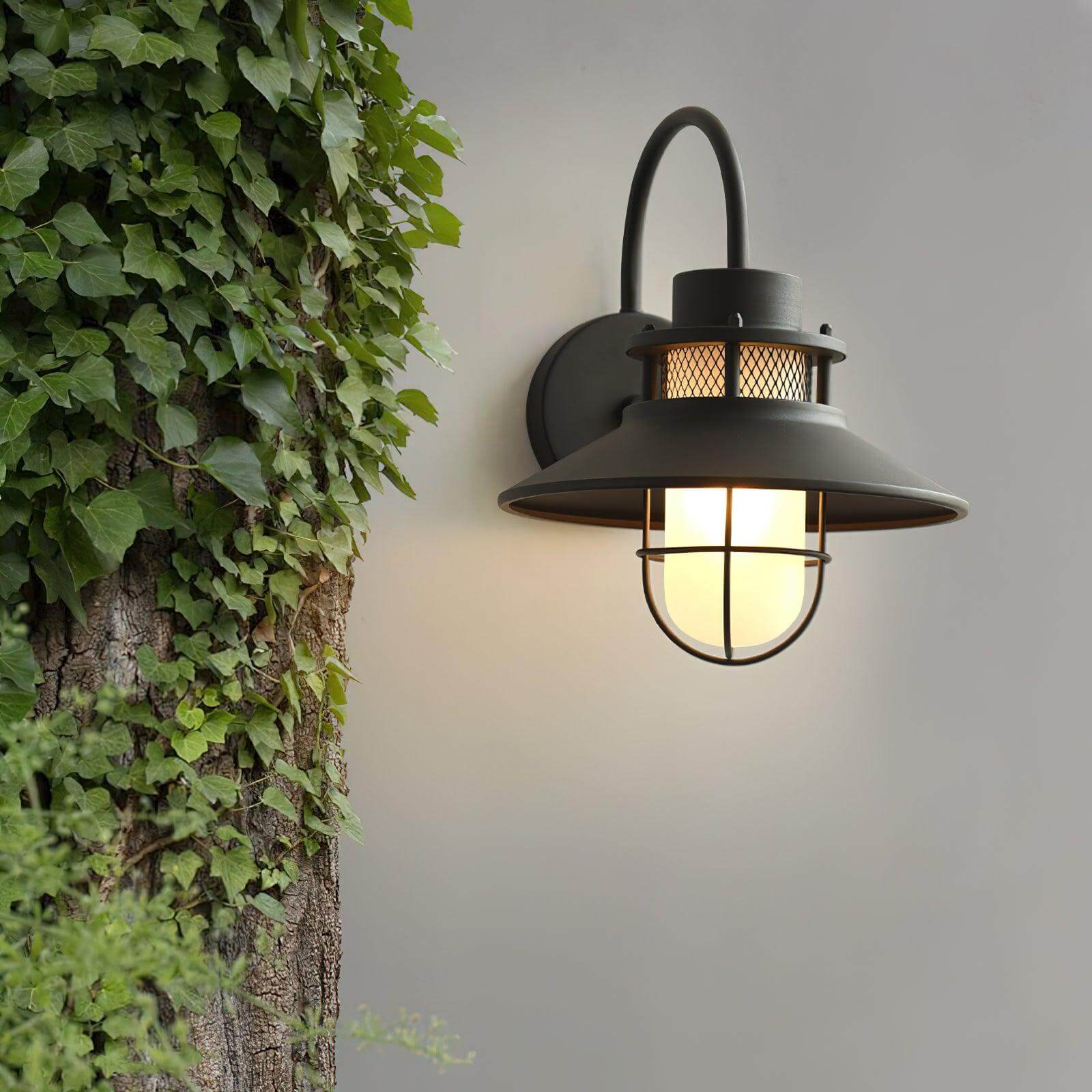 Industrial Outdoor Wall Light - Weatherproof