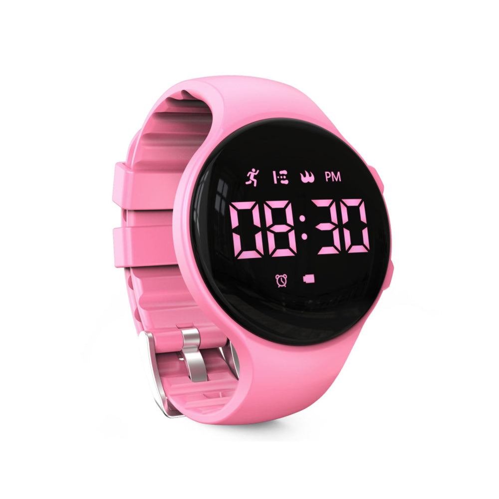 LED Digital Pedometer Watch with Vibrating Alarm – Fitness Tracker for Children