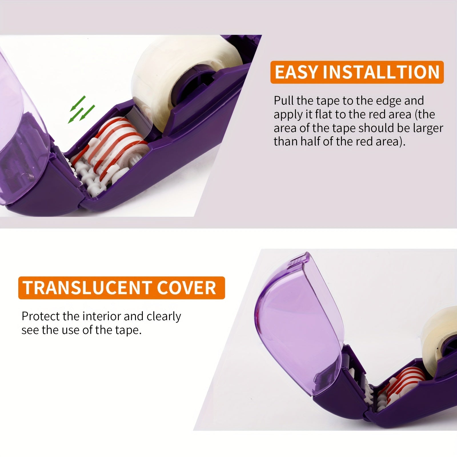 QuickSeal Tape Dispenser – Super Fast Taping with One Hand