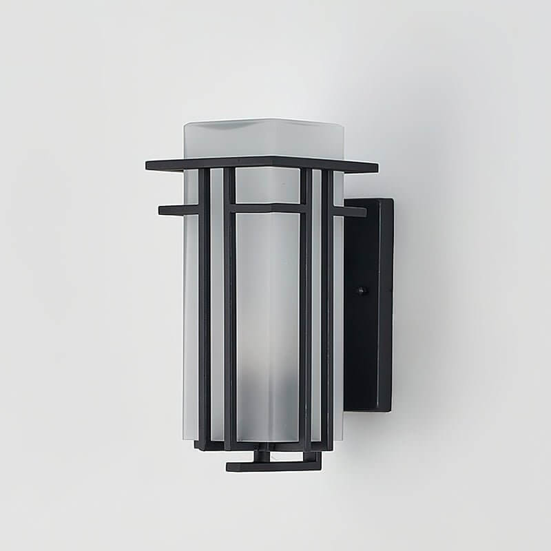Outdoor Wall Lamp - Iron & Glass