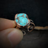 Natural Raw Stone Birth Ring – Selina