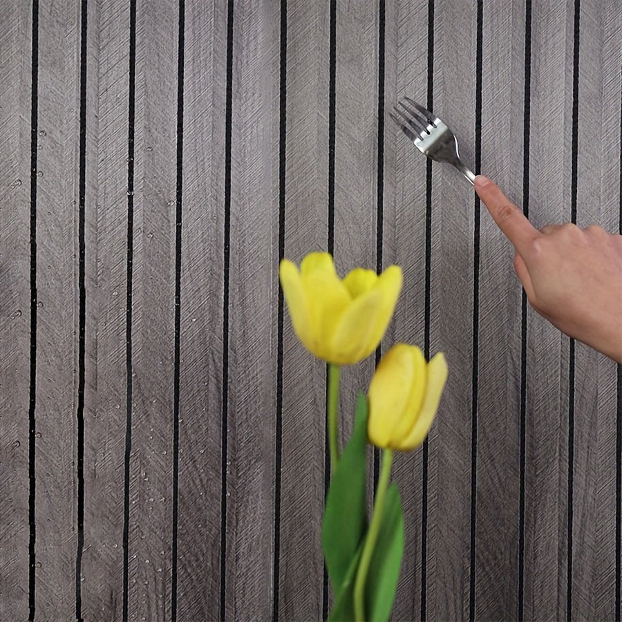 CleanWall - Self-Adhesive 3D PVC Wall Panels with Wood Look and Texture - Simple and Easy to Stick - Perfect for Upgrading Your Home