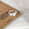 Adjustable Silver Dome Ring – Nora