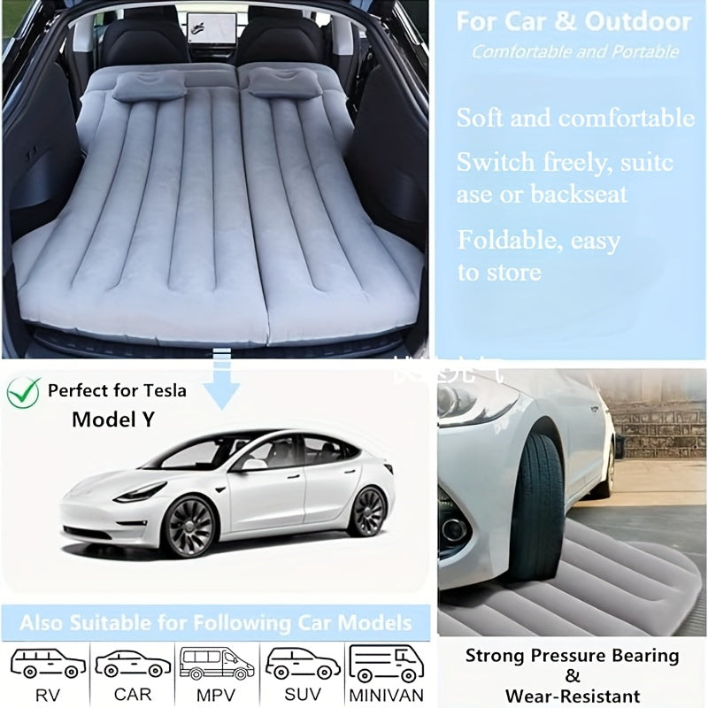 RoadRest Inflatable Car Bed – The Perfect Travel Companion for Comfortable Sleeping