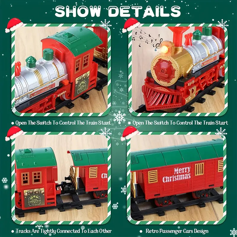 Merry Express Festive Train Set - Magical Toy for Adventurers