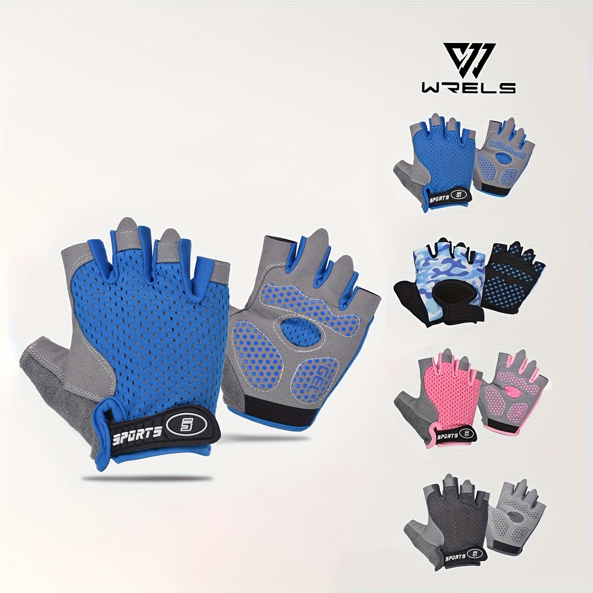 Half Finger Gloves for Cycling and Outdoor Activities – Breathable and Non-Slip Design