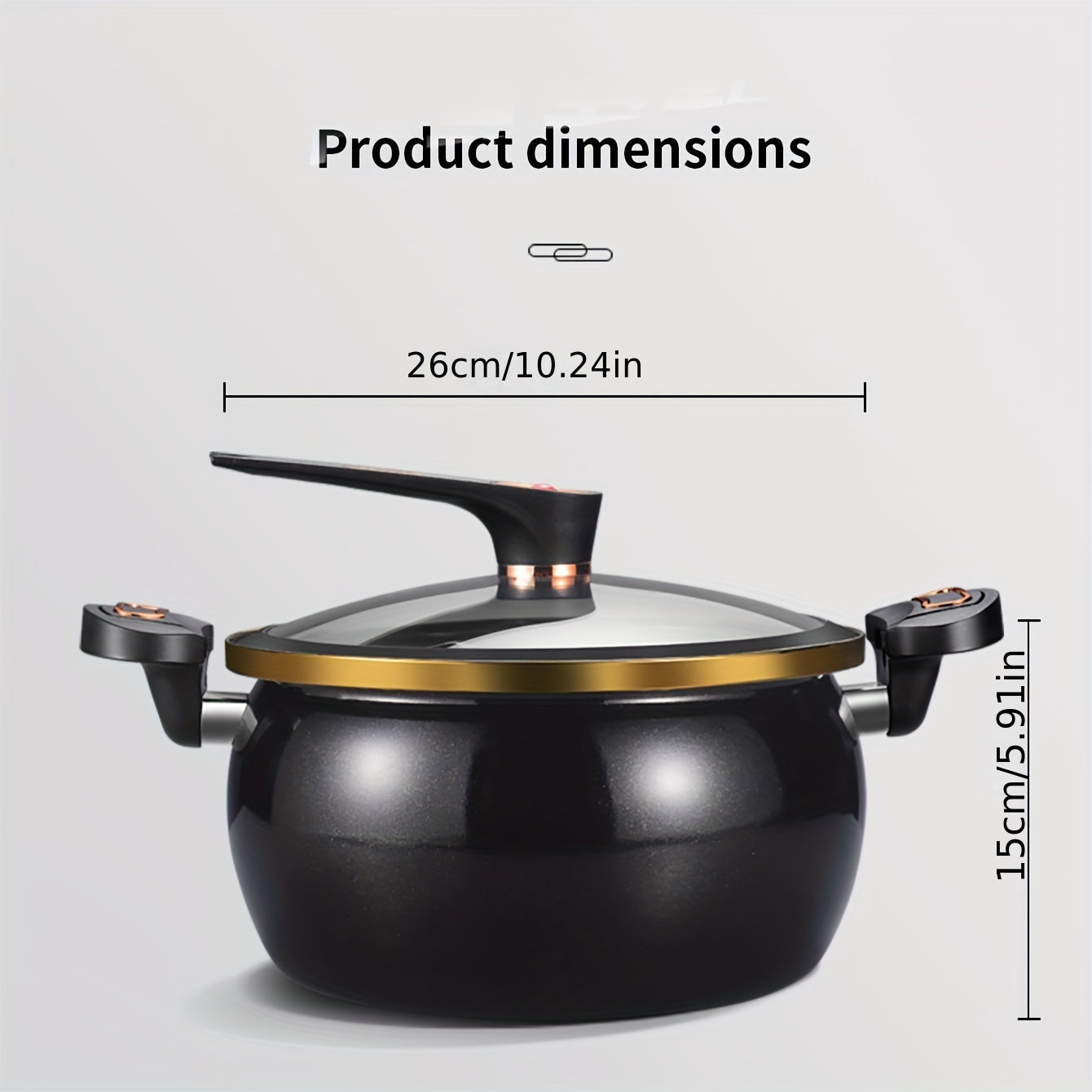 Multifunctional Soup and Cooking Pot – 7L Capacity, Suitable for Induction and Gas Hobs